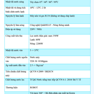 Máy Lọc Nước Điện Giải Ion Kiềm ROBOT IonQueen 711 Chế Độ Nóng Nguội Lạnh - Hàng Chính Hãng