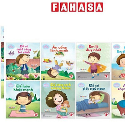 Sách - Bộ Sách Em Chăm Sóc Bản Thân (Bộ 8 Cuốn)