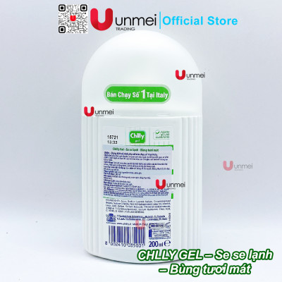 Dung dịch vệ sinh phụ nữ Chilly Gel Tươi Mát 200ml