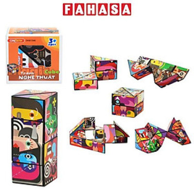 Đồ Chơi Khối Hộp Ma Thuật - Tranh Nghệ Thuật - Cresta DK81346