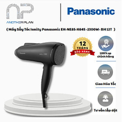 [ Hàng Chính Hãng ] Máy sấy tóc ionity Panasonic EH-NE85-K645 bảo vệ tóc - Sấy siêu nhanh công suất 2300W