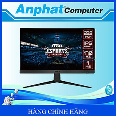 Màn Hình LCD Gaming MSI G2412F (24"/ IPS/ Full HD/ 180Hz/ 1ms MPRT/ 107% SRGB) – Hàng Chính Hãng