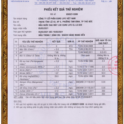 Máy Lọc Trực Tiếp Đầu Vòi Eurolife EL-LS-D20 - Hàng Chính Hãng