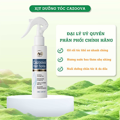 Xịt dưỡng tóc phục hồi hư tổn hương nước hoa Cazoova Hair Spray 100ml