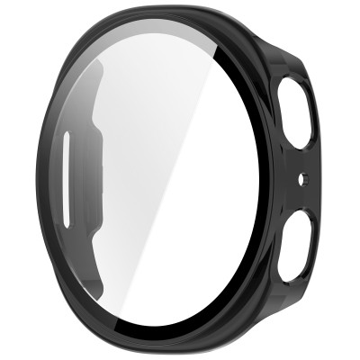 Ốp Case PC Mặt Kính Cường Lực chống va đập cho Samsung Galaxy Watch8 40mm / 44mm - Hàng Chính Hãng