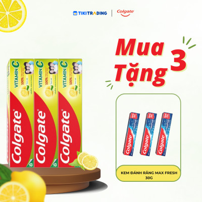 Kem Đánh Răng Colgate Vitamin C Thơm Mát 170G 