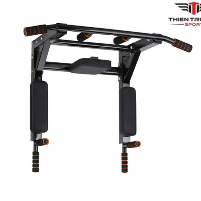 (New 2025) Xà đơn, xà kép đa năng bắt vít vào tường chắc chắn, tải trọng 150kg, đệm mút cầm tay êm ái, an toàn tại nhà.