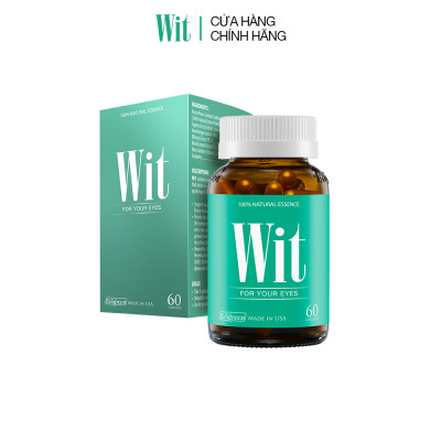 Combo 2 hộp WIT bổ mắt 60 viên tặng 1 hộp 15 viên