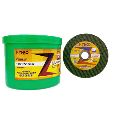 Đá cắt sắt - inox phi Ø107MM lưỡi liền PN - CSA04003P siêu sắc chính hãng Kynko