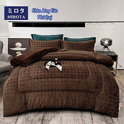 Chăn lông cừu Moncler  MIROTA RUBY Hàng chính hãng