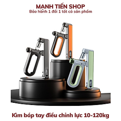 Kìm Bóp Tay, Kìm Tập Cơ Tay Dụng Cụ Tập Gym Tại Nhà Điều Chỉnh Lực Có Đếm 10-120kg