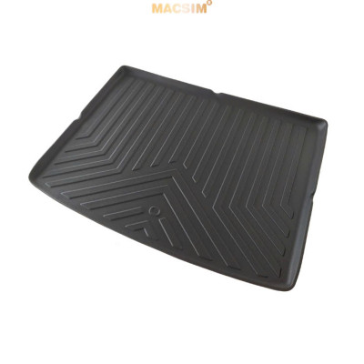 Thảm lót cốp xe ô tô tô sd4 MG4 2023 - Nhãn hiệu Macsim chất liệu nhựa TPE + silicon cao cấp màu đen