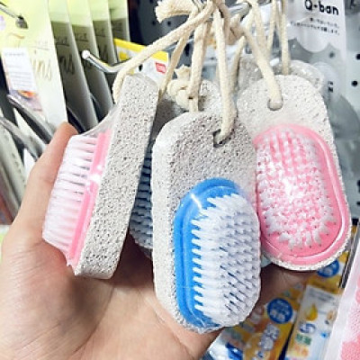 Bàn chải vệ sinh chân, tay có móc treo Echo - Hàng Nội Địa Nhật Bản