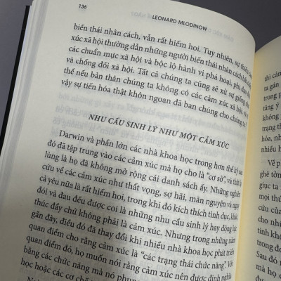 CẢM XÚC - CẢM XÚC CHI PHỐI TƯ DUY NHƯ THẾ NÀO - Leonard Mlodinow - Phạm Văn Thiều, Phạm Thu Hằng - NXB Trẻ 