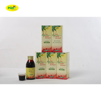 Đại Bổ Khí Huyết PQA Thành Phần Từ Thiên Nhiên Hỗ Trợ Bổ Huyết, Tăng Huyết Áp Dùng Cho Người Huyết Áp Thấp Hộp 125ml