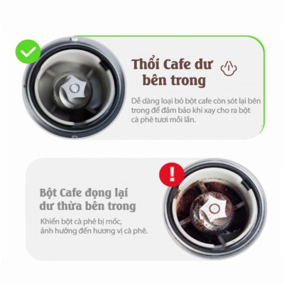 Máy xay hạt cà phê Espresso tự động tích hợp 31 chế độ xay thương hiệu HiBREW G3A - Hàng Chính Hãng