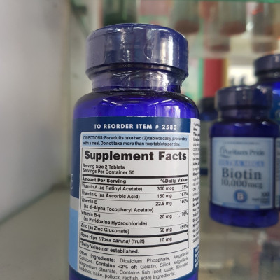 Thực phẩm bảo vệ sức khỏe Kẽm hỗ trợ trị mụn - Zinc for Acne