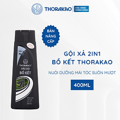 Dầu Gội Bồ Kết Thoraka Dưỡng Tóc Đen Bóng Suôn Mượt 750ml