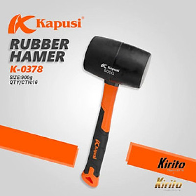 Búa cao su cao cấp Kapusi Nhật Bản chính hãng 900g, 680g, 450g - Dụng cụ cầm tay thuận tiện