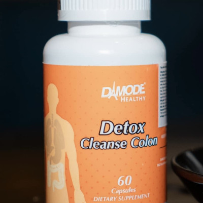Viên uống đào thải độc tố DETOX CLEANSE COLON Damode lọ 60 viên