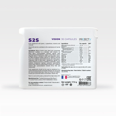 [VOUCHER 200K & TẶNG 5 TÚI PV ZIP] Thực Phẩm Sức Khoẻ BR+A+S2S | V Alphabet - Trí não, Thị lực & Chống oxy hoá - PROJECT V - Xuất xứ Pháp, Hàng Chính Hãng