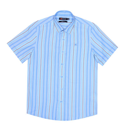 Áo sơ mi nam tay ngắn form ôm Khatoco A1MN438S1-CNSC170-2410-N