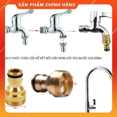 ️ Bộ dây vòi xịt nước rửa xe, tưới cây , tăng áp 3 lần, loại 3m, 5m 206318Gđầu đồng, cút+ túi đựng bút