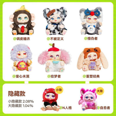 Đồ Chơi Thú Bông Kimmon Regain Myself - Plush Toy 556004KM (Sản Phẩm Bên Trong Là Ngẫu Nhiên)