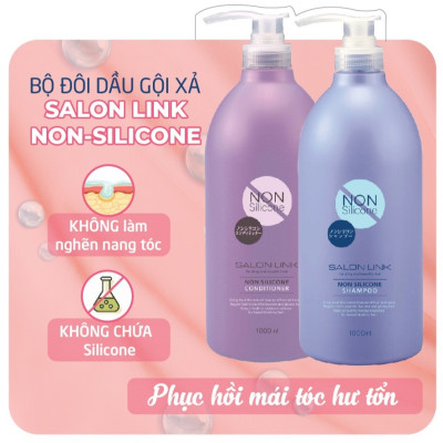 Dầu Xả Phục Hồi Tóc Yếu Hư Tổn Salon Link Extra Conditioner (Chai 1000 mL)