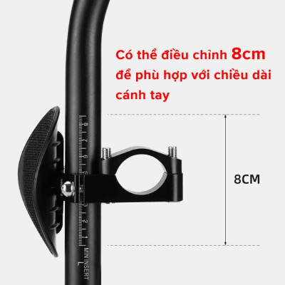 Tay nghỉ xe đạp thể thao đường trường dododios hợp kim nhôm chắc chắn