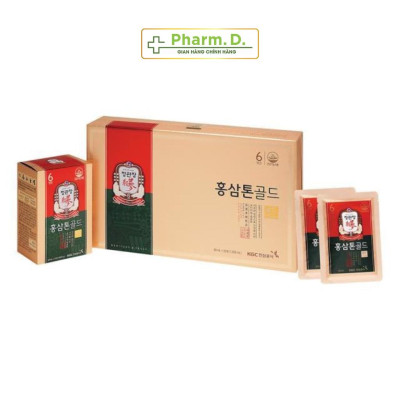 Nước Hồng Sâm Pha Sẵn Tonic Gold KGC Cheong Kwan Jang (40ml x 30 gói, 10 gói)