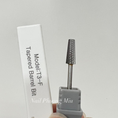 Đầu Mài Titan 3in1 Hình Thang Chuẩn Mỹ Làm Nail Chuyên Nghiệp, Mài Mịn Móng, Phá Gel Bột Hiệu Quả, Mài Khoé Đa Năng Cho Thợ Nail