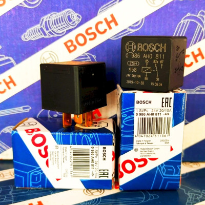 Rờ le Relay Bosch 5 Chân 24V 20A - Dành Cho Xe Tải