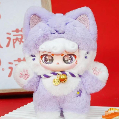 Thú Bông Lucky Meow Plush Doll - Plush Toy CX-2411 (Sản Phẩm Bên Trong Là Ngẫu Nhiên)