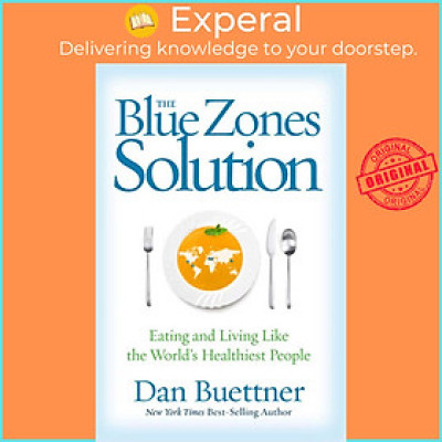 Sách - Blue Zones Solution by Dan Buettner (UK edition, paperback)