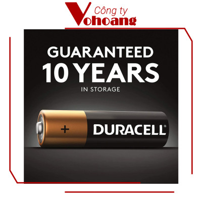Pin Kiềm Duracell Coppertop AA Vỉ 8 Viên - O000007