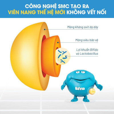 Men vi sinh Bifina Nhật Bản - Loại EX - Lẻ 3 gói (không có hộp)