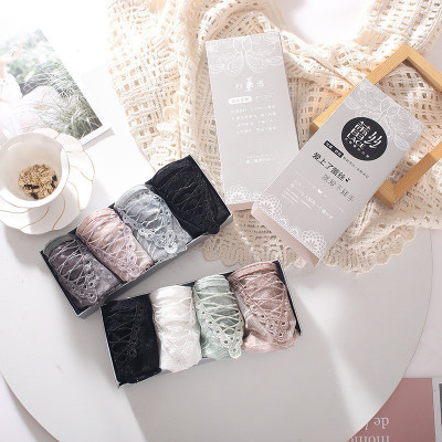 Combo 5 Quần Lót Nữ Ren Xuyên Thấu 1610 – Ren Mỏng Thoáng Khí, Co Giãn 4 Chiều