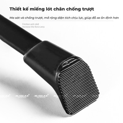 Chân chống xe đạp MTB bằng nhôm YYBC-01, có thể điều chỉnh cho xe đạp size bánh 22-29 inch, gắn bên hông phía sau cho xe đạp địa hình 22/24/26/27.5/29/700C - Mai Lee