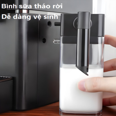 HÀNG CHÍNH HÃNG - Máy pha cà phê viên nén Nespresso tự động, Espresso, Cappuccino và Latte. Thương hiệu Mỹ cao cấp HiBREW - H15