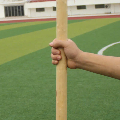 Gậy Wushu Có Da - Gỗ Bạch Lạp - Dành cho Trẻ Em ( Gậy Đầu To Đầu Nhỏ)