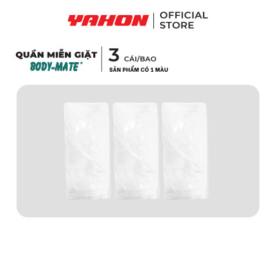 Combo Bao Quần Đùi Miễn Giặt Tiện Lợi Body-Mate Nữ, 3 Cái/Bao