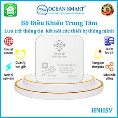 Bộ Điều Khiển Trung Tâm HUNONIC Home Server, Bộ Điều Khiển Công Tắc Bluetooth Mesh - HNHSV