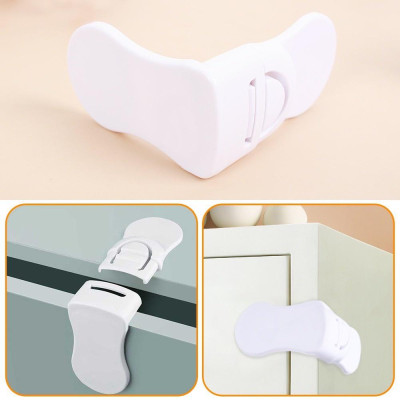 Chốt Khóa Tiện Dụng cho Tủ Kéo, Chốt Khóa Bảo Vệ An Toàn Cho Bé - Khóa Chốt An Toàn Tủ, Sử Dụng Miếng Dán 3M,Trong Gia Đình. TakyHome 3110