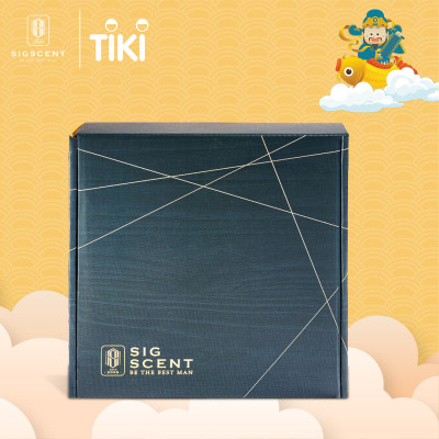 [SIGSCENT GIFTSET]Xà bông hương nước hoa Pháp Woody Urban & Sữa tắm dầu gội cho nam Rebellious 2in1 thương hiệu SIGSCENT