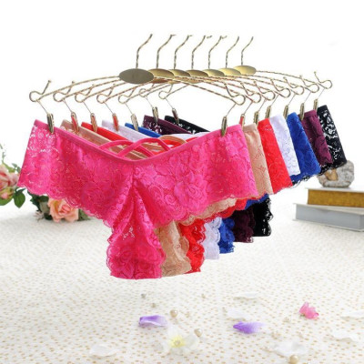 Quần Lót Nữ Ren Cạp Thấp Liền Mạch Kiểu Victoria (WL48)