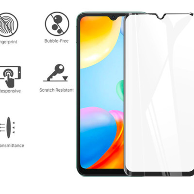 Miếng dán cường lực cho Xiaomi Redmi 14C Full Keo màn hình - hàng nhập khẩu