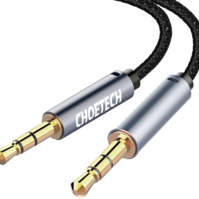 Dây Cáp Nối Dài Âm Thanh 2 Đầu Đực 3.5mm Dài 1.2M CHOETECH AUX002 - Hàng Chính Hãng
