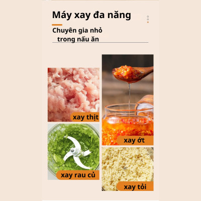 Máy xay thịt đa năng SOKANY SK-7036 công suất cao 750W, cối thủy tinh cao cấp dung tích 2.5L - HÀNG CHÍNH HÃNG