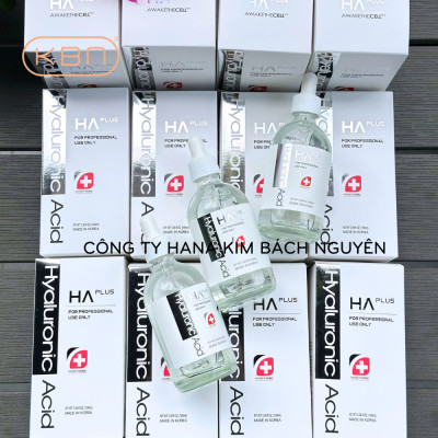 [KHUYẾN MÃI] Serum HA Plus Dưỡng Ẩm Căng Bóng Giảm Nếp Nhăn Hyaluronic Acid AWAKETHECELL 100ml